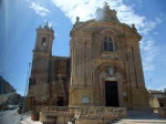 The village church at Qrendi, Malta