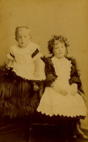 Annie Louisa (Sis) & her brother Wm. J.N. 