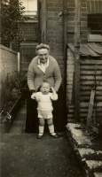 John with Grandma Tidridge c 1936